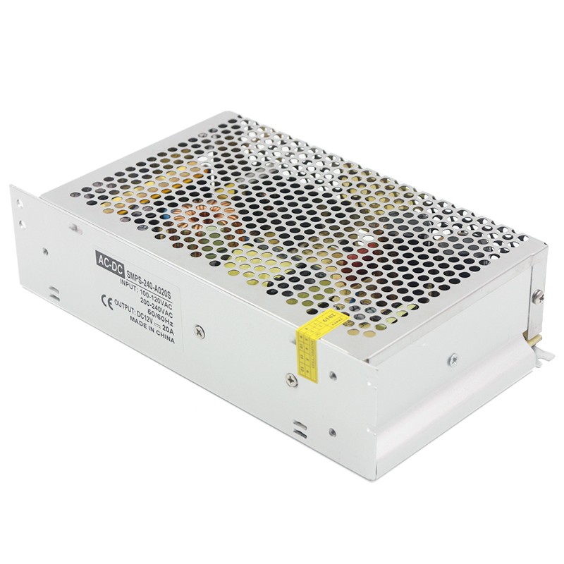 12V20A 开关电源 输入电压 AC100-120V/200-240V 50/60Hz(图1)